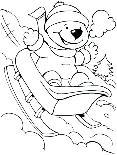 Winter Animals Coloring Pages at GetColorings.com | Free printable ...