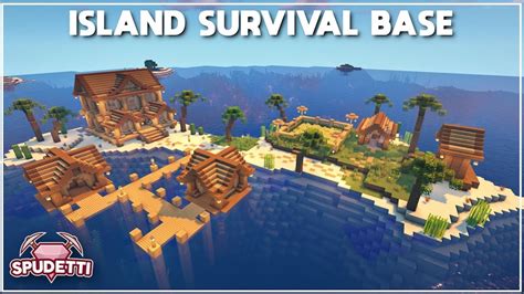 Minecraft: How to Build an Island Survival Base [Tutorial] 2020 - YouTube