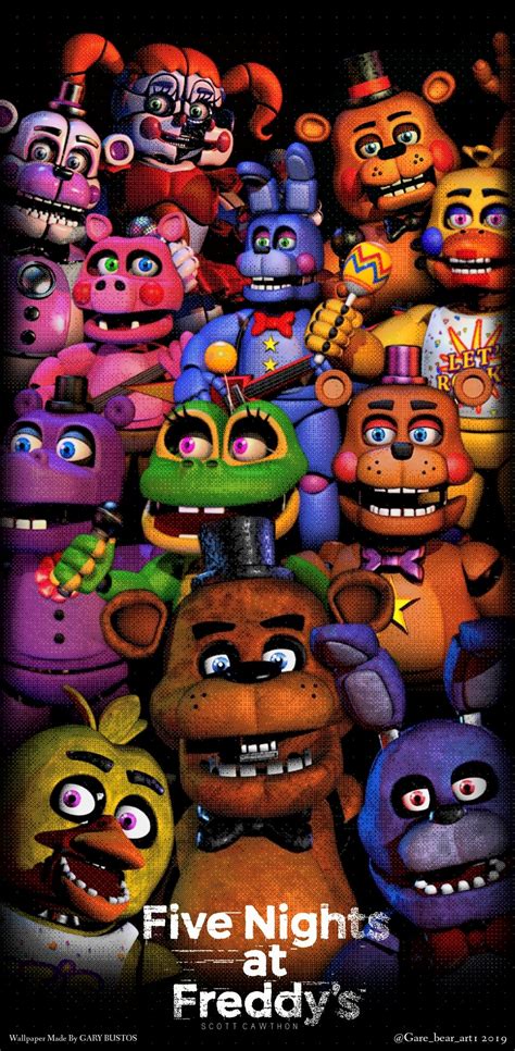 √ Fnaf All Characters Wallpaper