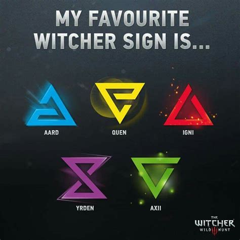 What's your favorite Witcher sign? | Witcher tattoo, The witcher, The ...