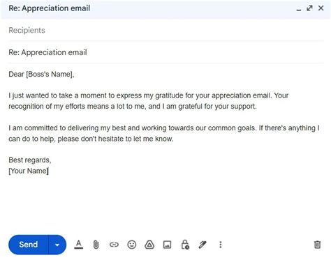 How to Reply to an Appreciation Email From Your Boss (Samples)