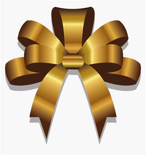 Gold Ribbon Vector Design Png Download - Gold Ribbon Png Vector ...