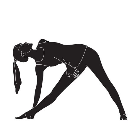 fitness and healthcare character silhouette illustration. 3211787 ...