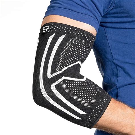 Elbow Compression Sleeve - Men & Women Support Brace for Tendonitis ...