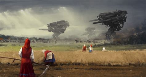 Amazing oil paintings of 1920 soviet mechs by Jakub Rozalski - Album on ...