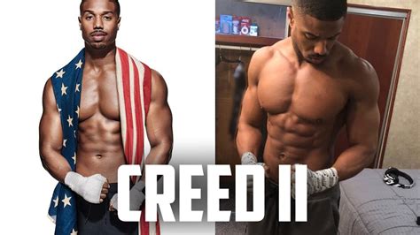 Michael B Jordan Creed 2 Transformation Training Workout And Diet