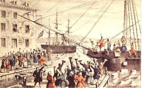 Boston Tea Party Painting at PaintingValley.com | Explore collection of ...