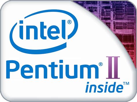 Intel Pentium II Logo - LogoDix