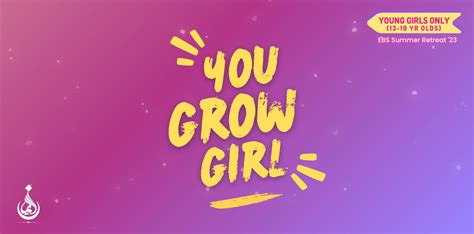 You Grow Girl – Al-Emaan Institute