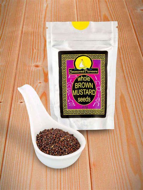 Brown Mustard Seeds | Mustard Seeds - Buy Mustard Seeds Online