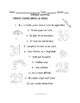 French Months SONG LYRICS & COLORING PAGE | Trente jours dans le mois