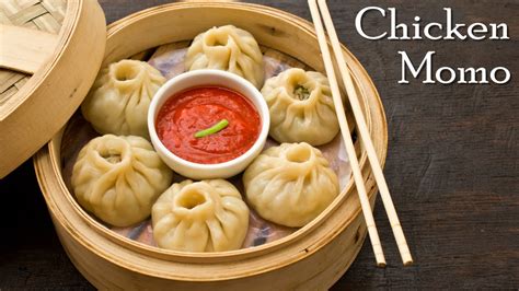 Chicken Momos | Steamed Momos | Chicken Dumpling | Chicken Dim Sum ...