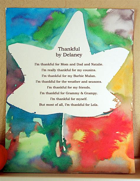 Thankful Poems | Homeschool .com