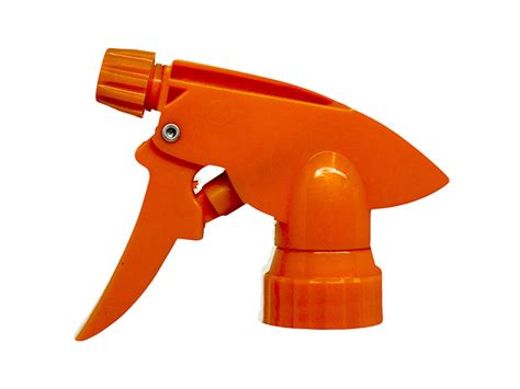 Orange Chemical Resistant Trigger Sprayer | Eround Spray Bottles