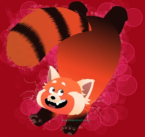 Mei Mei Red Panda Form by IzzyFredpony on DeviantArt