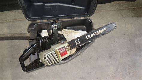 Craftsman Chainsaw w/ 18-Inch Bar - Oahu Auctions