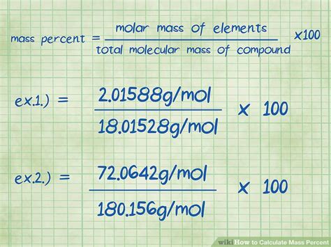 Equation For Percent Change In Mass - Tessshebaylo