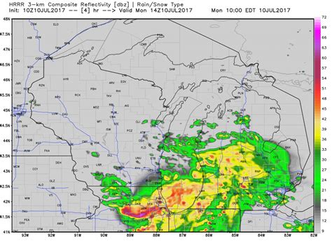 Michigan weather today: A wet morning for southern Michigan - mlive.com