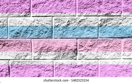 Flag Bigender Pride Close Painted On Stock Photo 1482523154 | Shutterstock