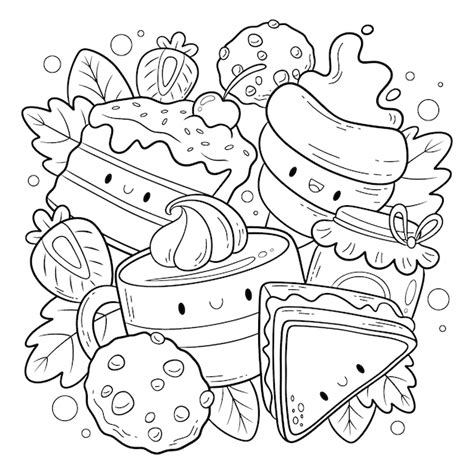 Coloring Pages Of Groceries