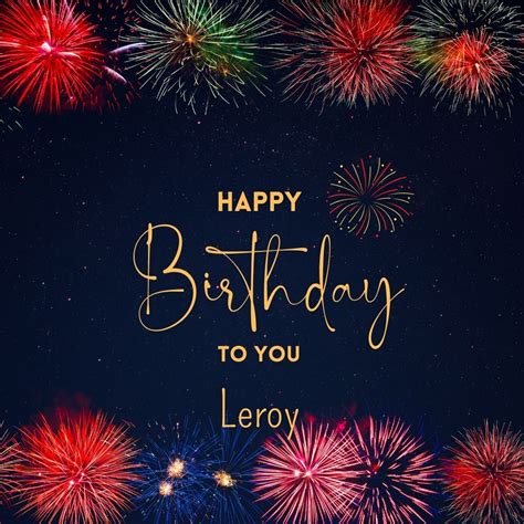 100+ HD Happy Birthday Leroy Cake Images And Shayari