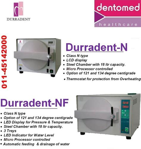 Dental Autoclaves Dentomed N Manufacturer & Manufacturer from, India ...