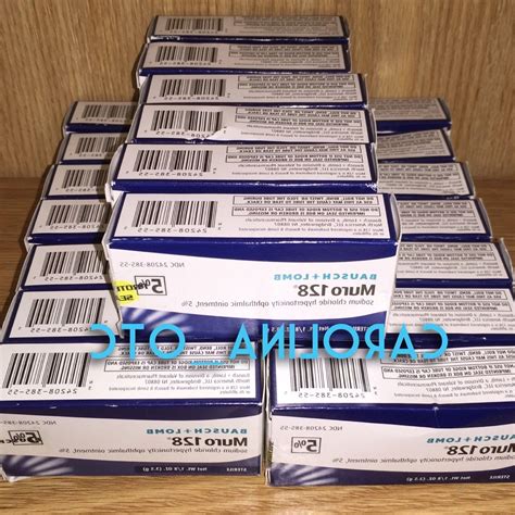 MURO 128 5% OINTMENT LOT OF 20 BOXES