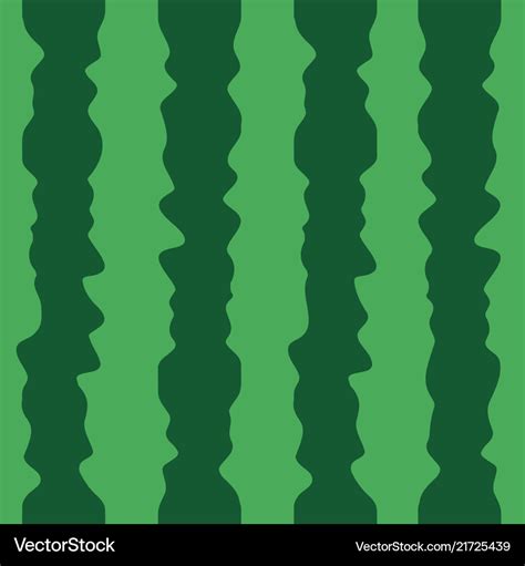 Green cartoon watermelon texture background Vector Image