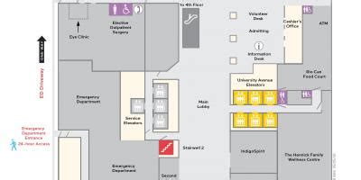 Mount Sinai Hospital Map