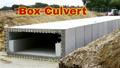 Parts Of Box Culvert