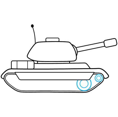 How to Draw a Tank - Really Easy Drawing Tutorial