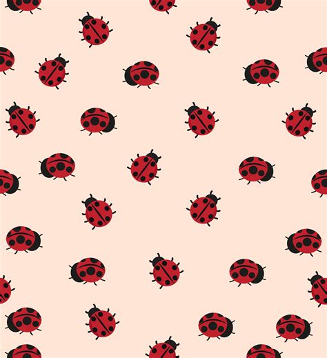 Ladybug Cutouts / Ladybug Pattern - Ladybug Pattern - T-Shirt ...