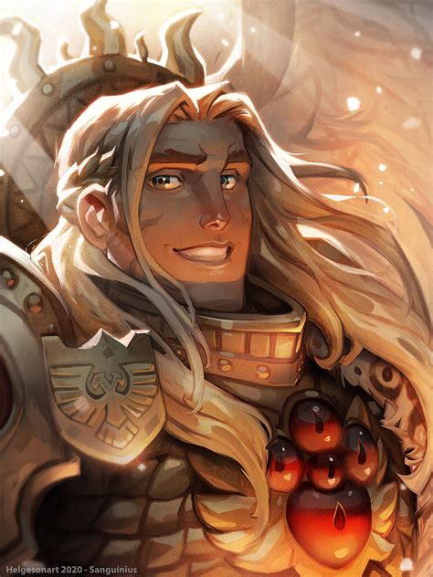 Sanguinius - Blood Angels Primarch by Johannes Helgeson Warhammer 40000 ...