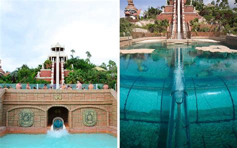 This Terrifying Waterslide in Spain Goes Through a Shark Tank