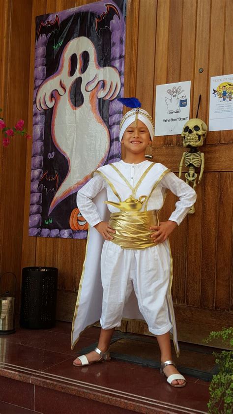 DIY Aladdin Prince Ali costume for my 5yo daughter | Aladdin costume ...