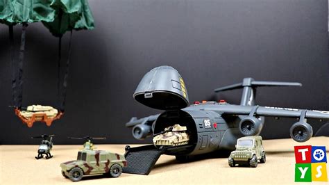 Micro Soldiers Military Airplane Tanks Soldiers Helicopter Playset Toy ...