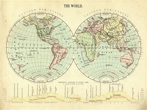 Victorian Era World Map