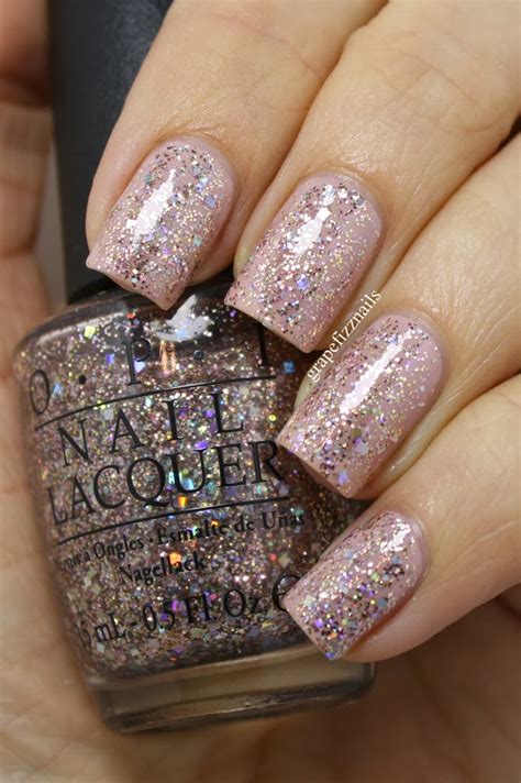 Grape Fizz Nails: OPI Spotlight On Glitter Collection