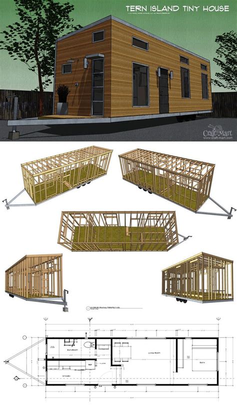 27 Adorable Free Tiny House Floor Plans | Tiny house trailer, Small ...