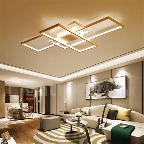 LED Modern /Comtemporary Alumilium Painting Ceiling Light Flush Mount ...