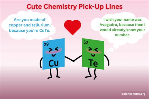 Cute Chemistry Pick Up Lines