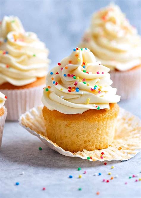 My Secret, Less-Sweet Fluffy Vanilla Frosting | Recipe | Frosting ...