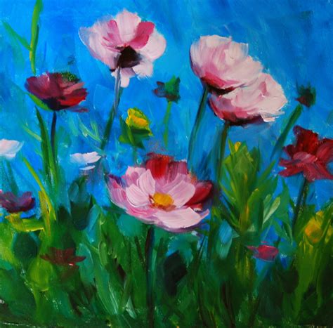 Kristen Reitz-Green: Impressionist Flower Paintings Galore!