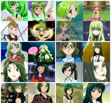 Anime Characters With Long Green Hair - A lot of the green haired anime ...