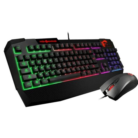 MSI Vigor GK40 Combo US Gaming Keyboard and Mouse - Walmart.com ...