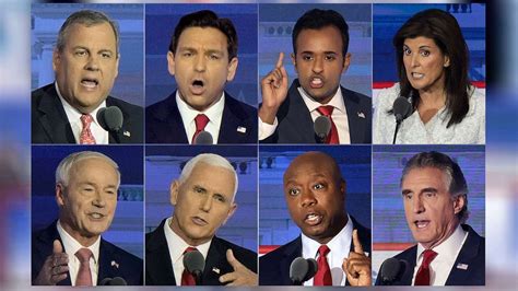 Republican debate highlights and analysis: Fiery faceoff on Trump ...