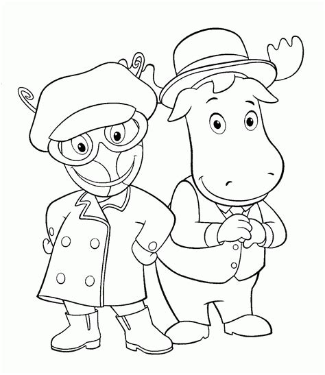 Backyardigans Coloring Pages Free - Coloring Home