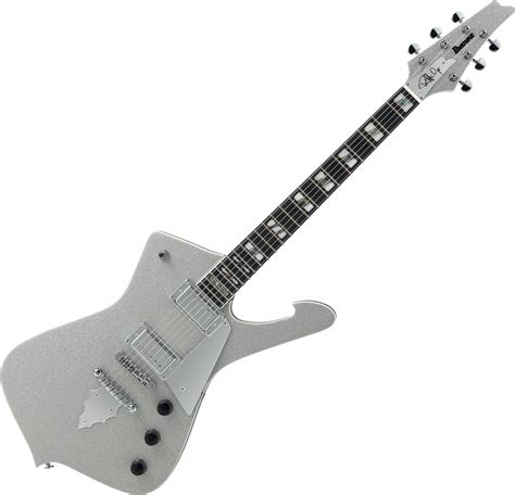 Ibanez Paul Stanley Signature PS120SP Electric Guitar Silver Sparkle