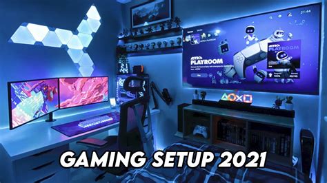 Gaming Setup / Room Tour! – 2021 – Ultimate Small Room Setup ...