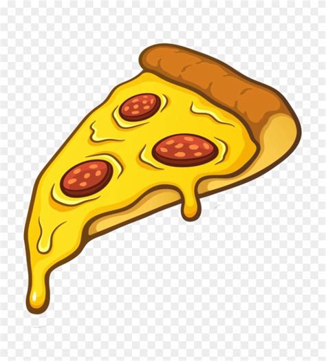 Cartoon Pizza Slice Wallpaper